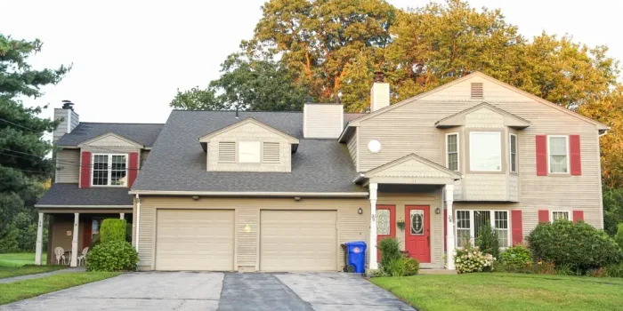 Suburban,House,,Emblematic,Of,The,American,Dream,,Now,Represents,The